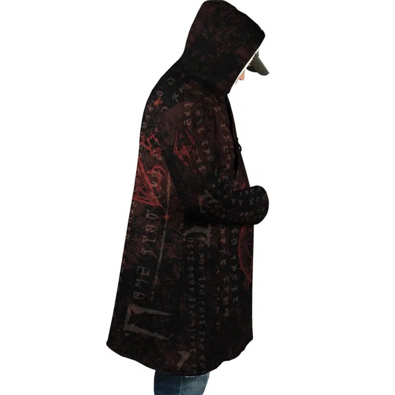 Mysterium Xarxes Hooded Dream Cloak Coat