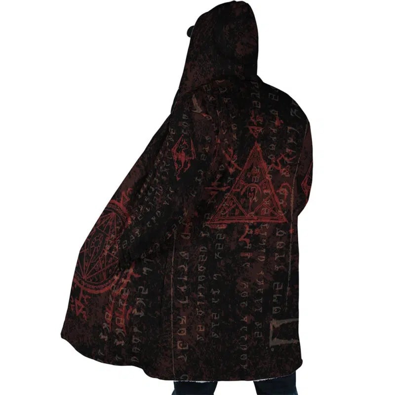 Mysterium Xarxes Hooded Dream Cloak Coat