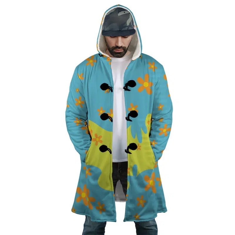 Mystery Machine Hooded Dream Cloak Coat