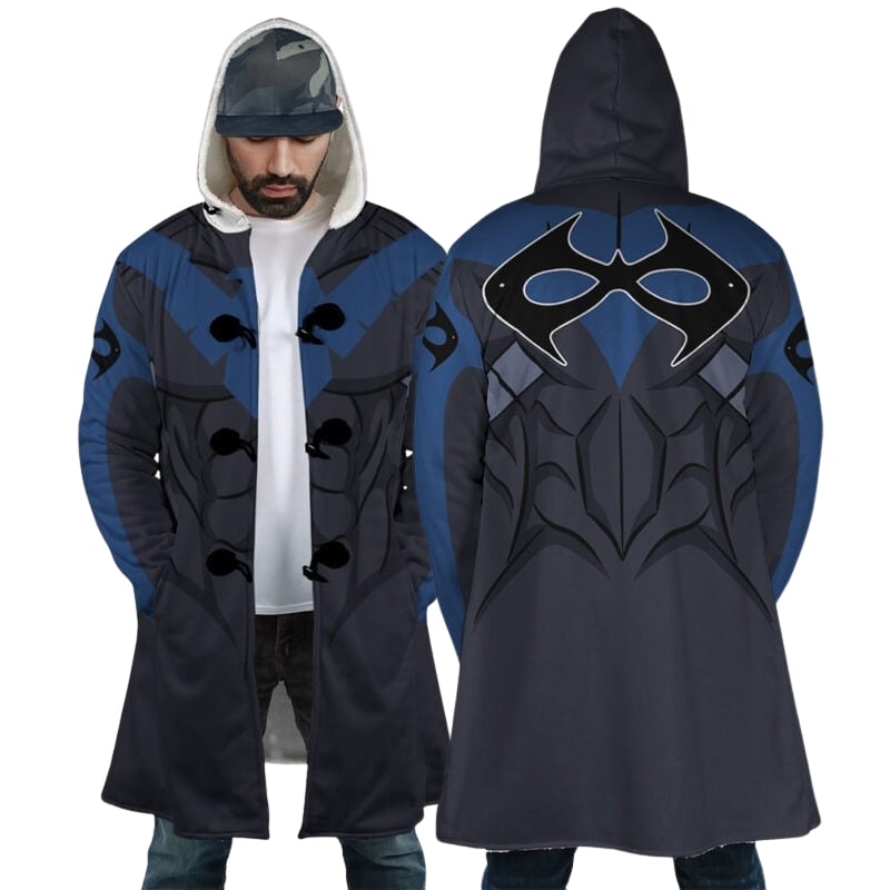 Nightwing Hooded Dream Cloak Coat