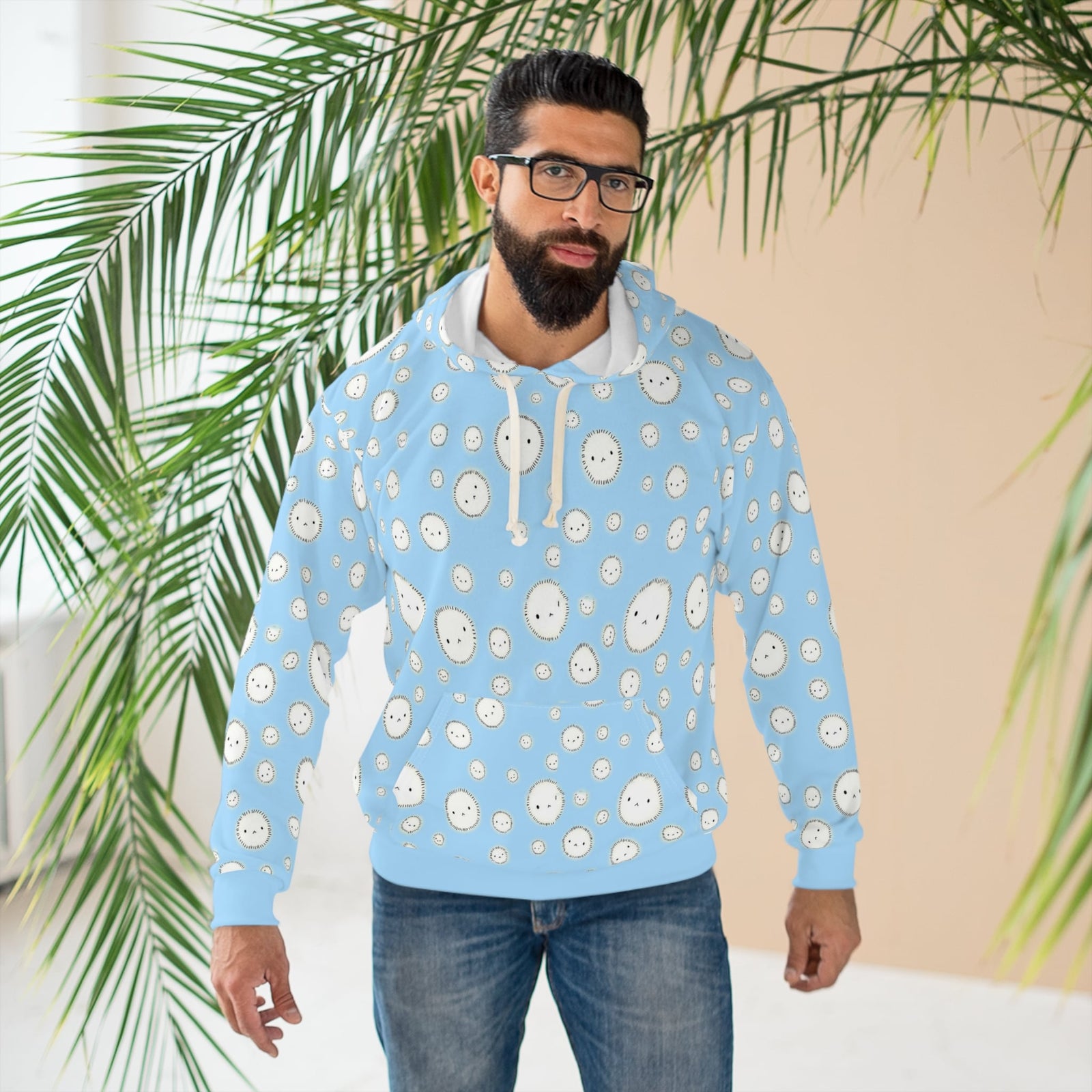 Yukine Spirit Puffballs Pullover Hoodie
