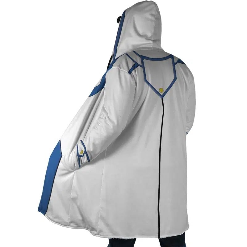Obelisk Blue Hooded Dream Cloak Coat