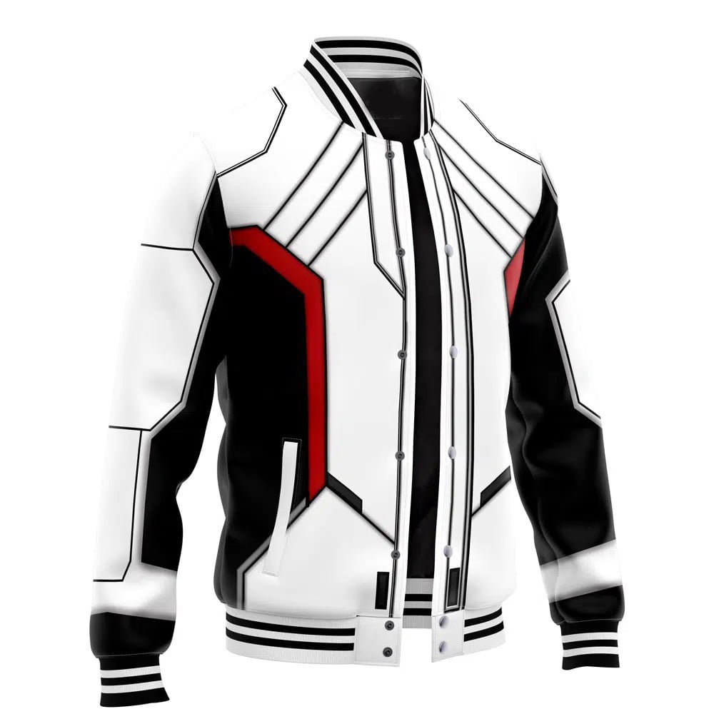 Overwatch Soldier-76 Smoke Skin Varsity Jacket