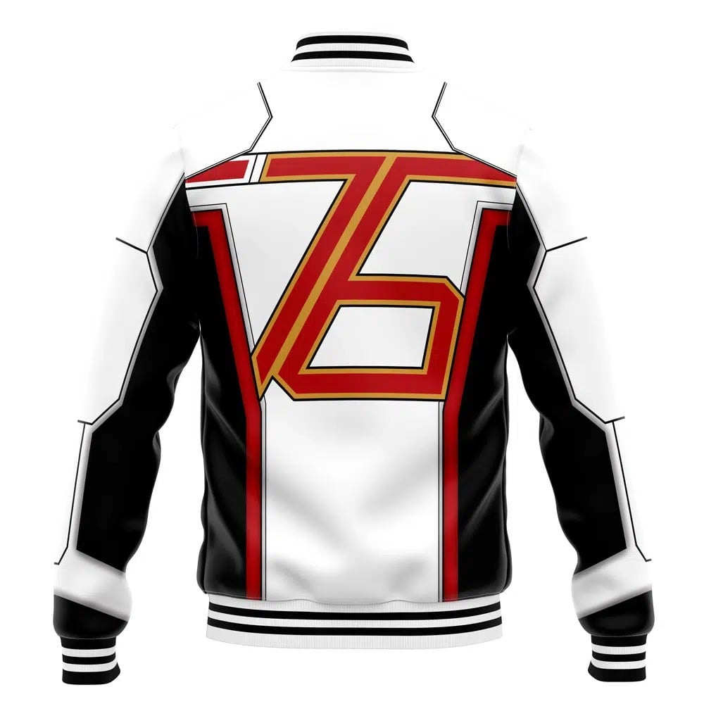 Overwatch Soldier-76 Smoke Skin Varsity Jacket