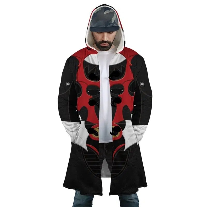 Red Psycho Ranger Hooded Dream Cloak Coat (Copy)