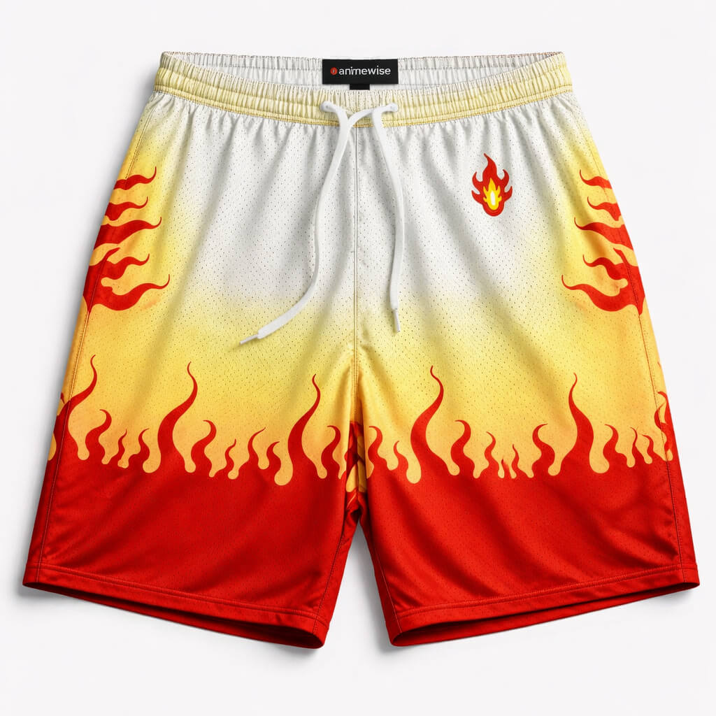 DS Flame Mesh shorts