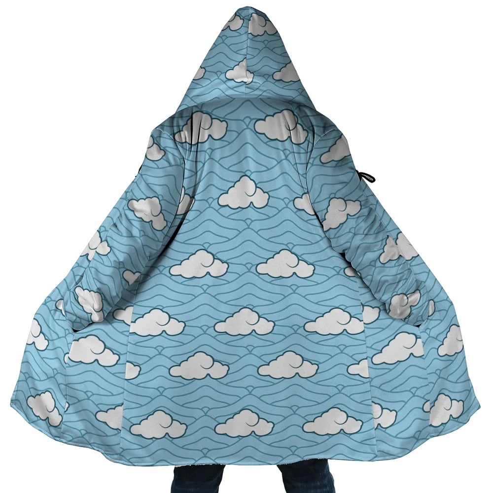 Final Selection Pattern DS Hooded Cloak Coat
