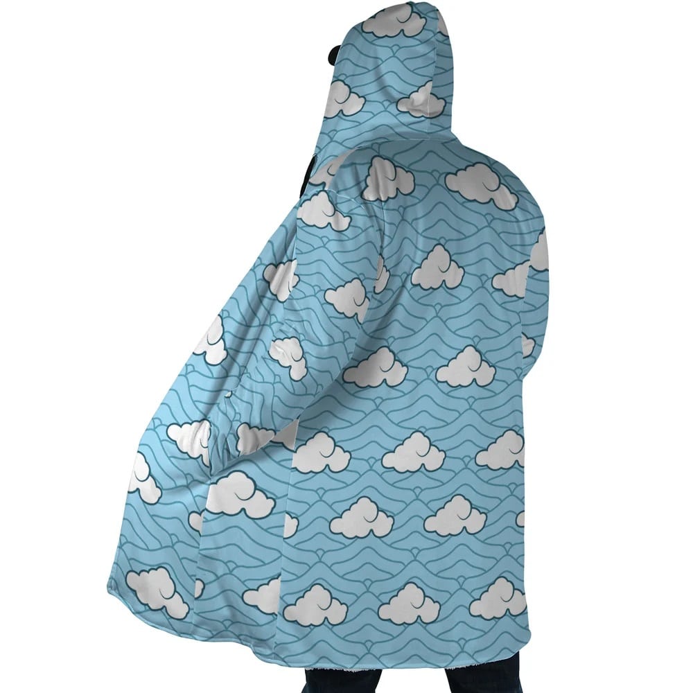 Final Selection Pattern DS Hooded Cloak Coat