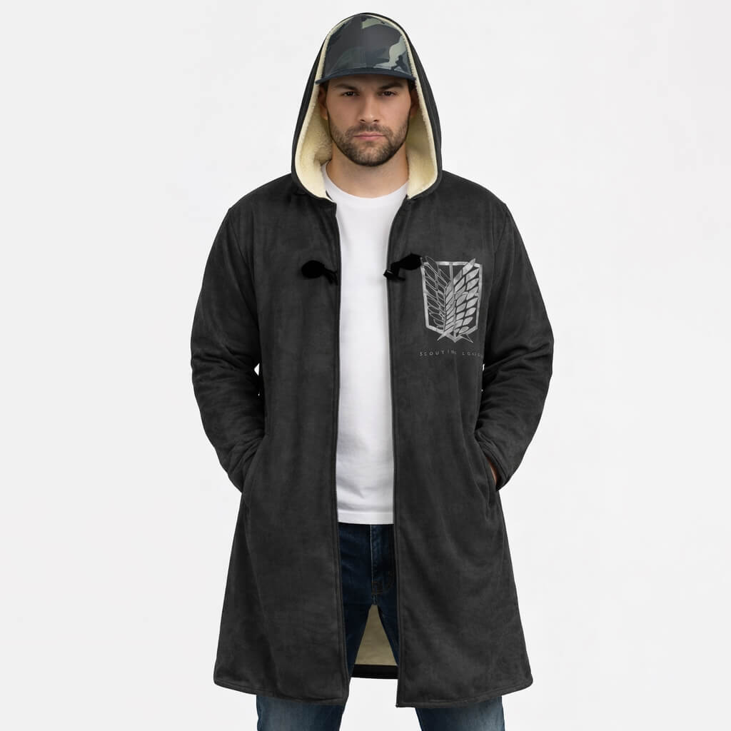 Scouting Legion AOT Hooded Cloak Coat