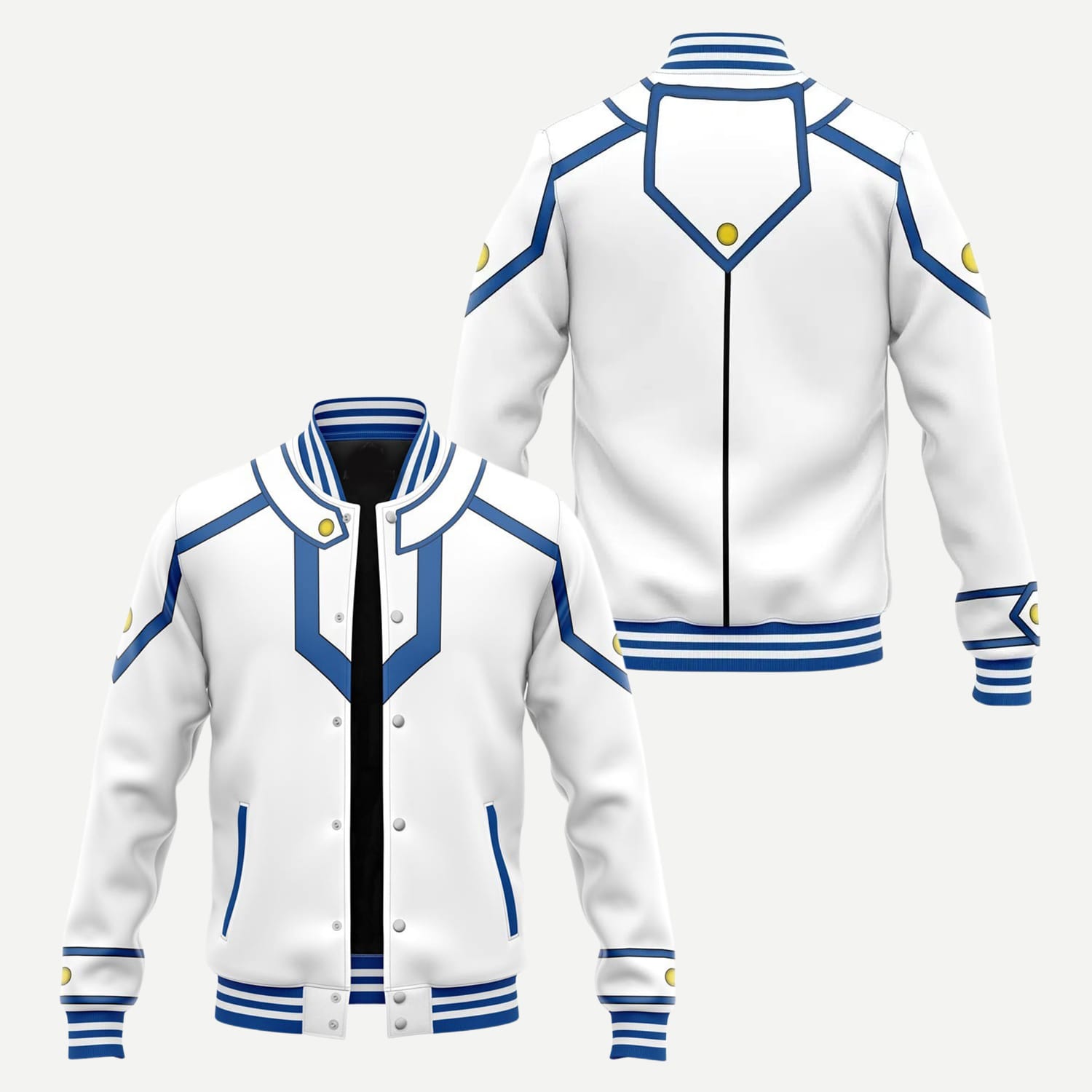 YuGi-O Blue Varsity Jacket