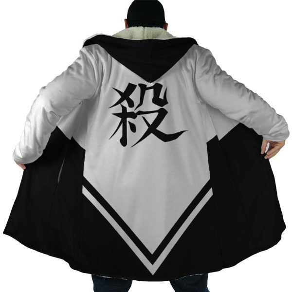 DS wind Pillar Hooded Cloak Coat