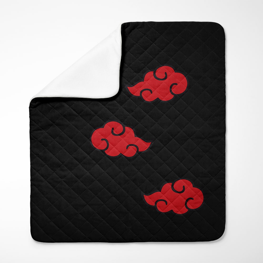 Shinobi Clouds Cosplay Pattern Bedspread Quilt Set