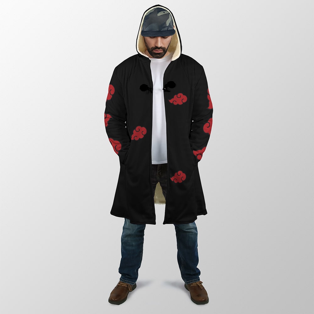 Shinobi Classic Cosplay Pattern Hooded Cloak Coat