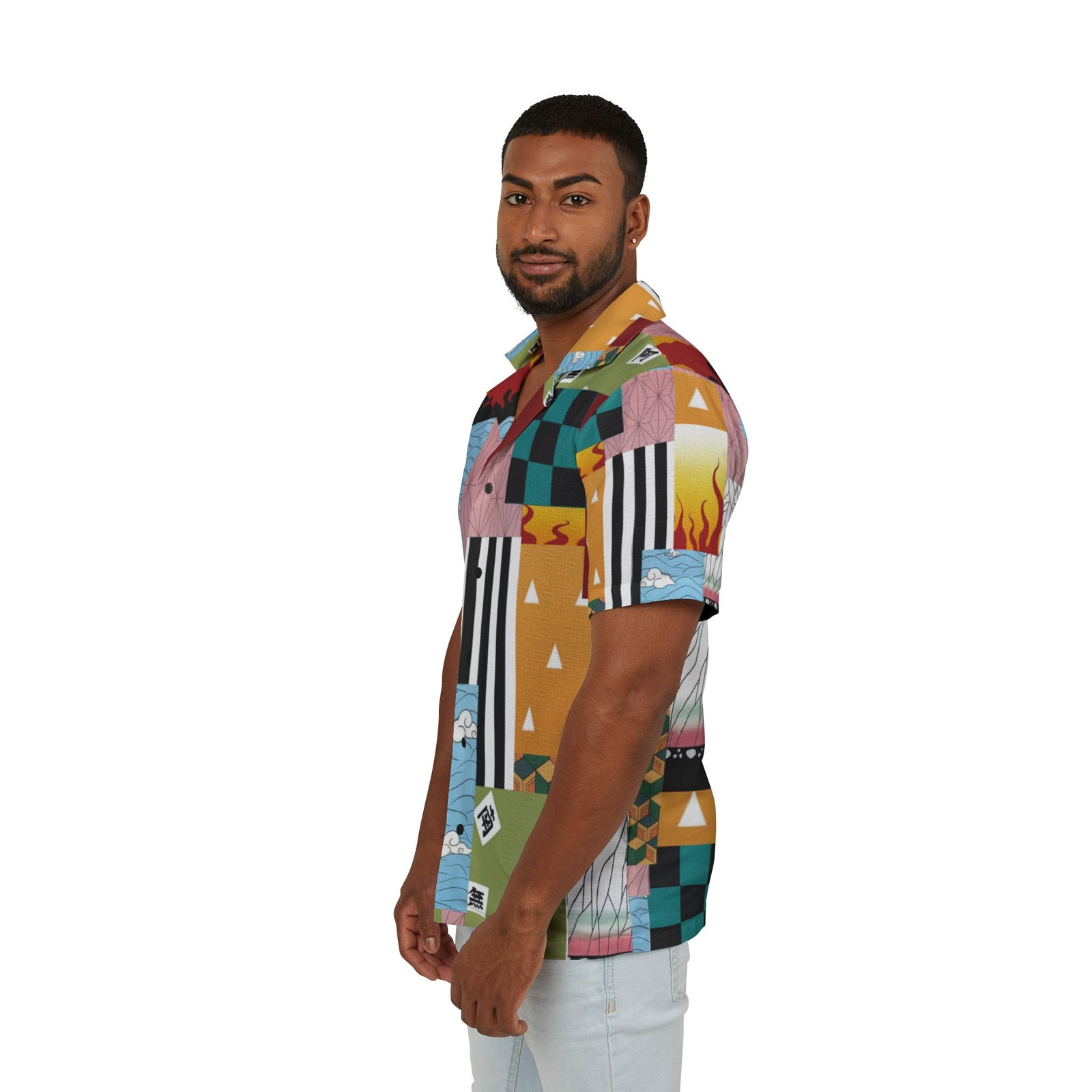 DS Slayer Patterns Hawaiian Shirt