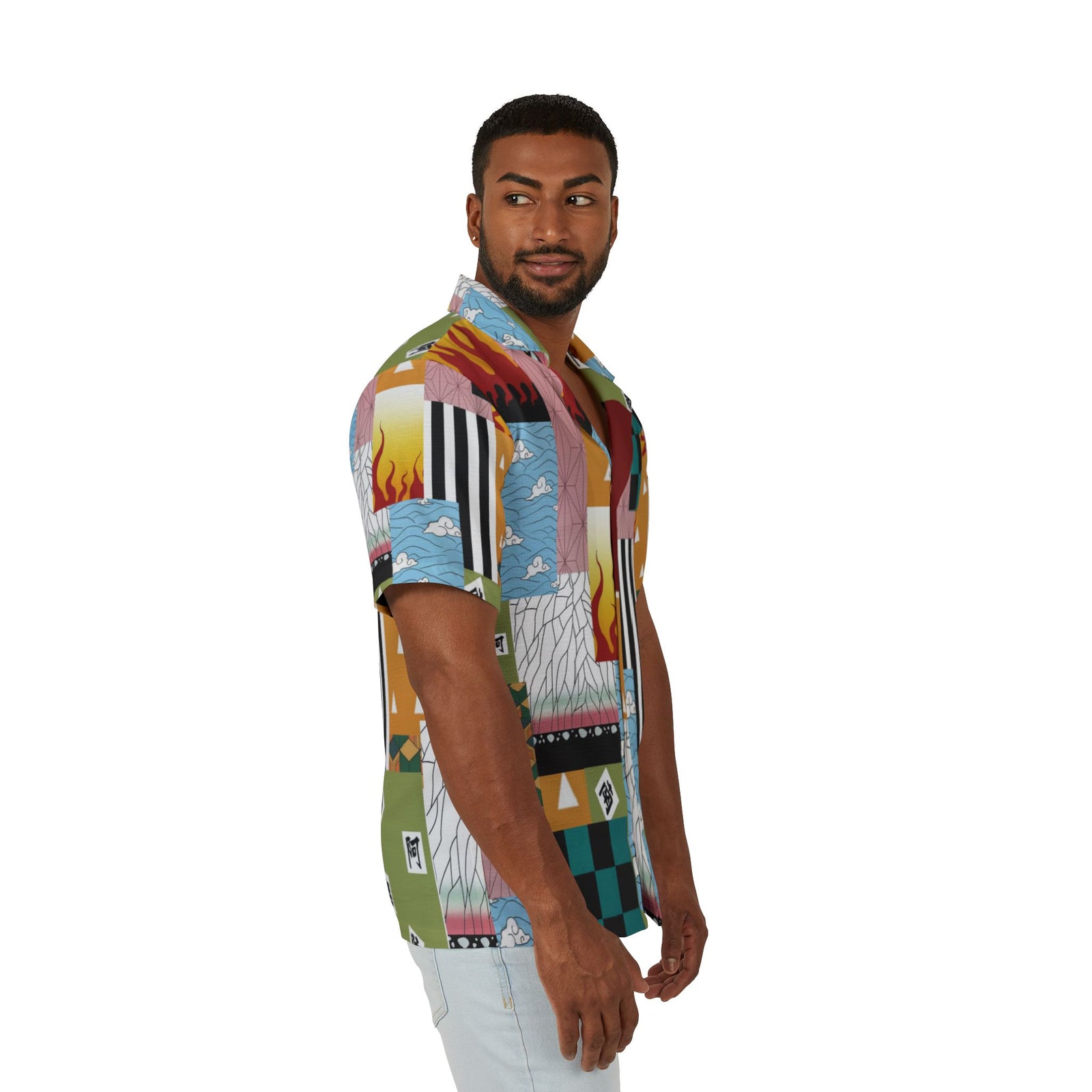 DS Slayer Patterns Hawaiian Shirt