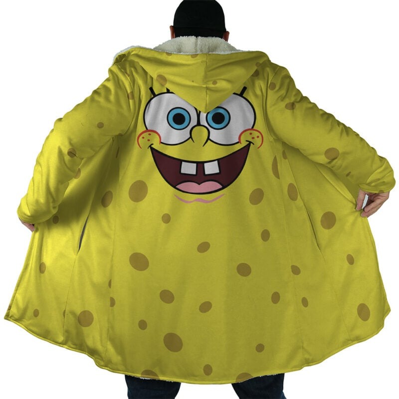 Spongebob AOP Hooded Dream Cloak Coat