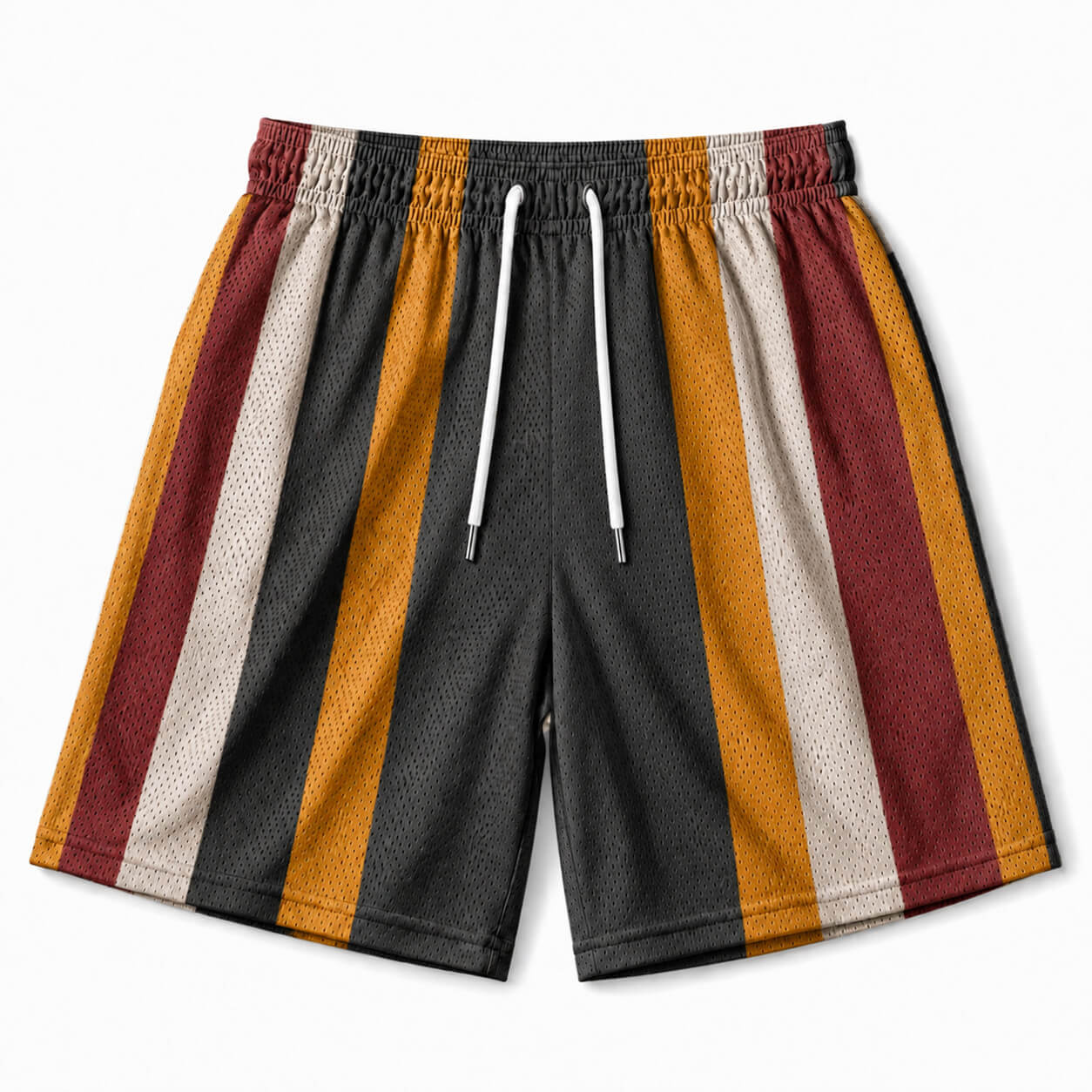 Sundown Strips Mesh Shorts