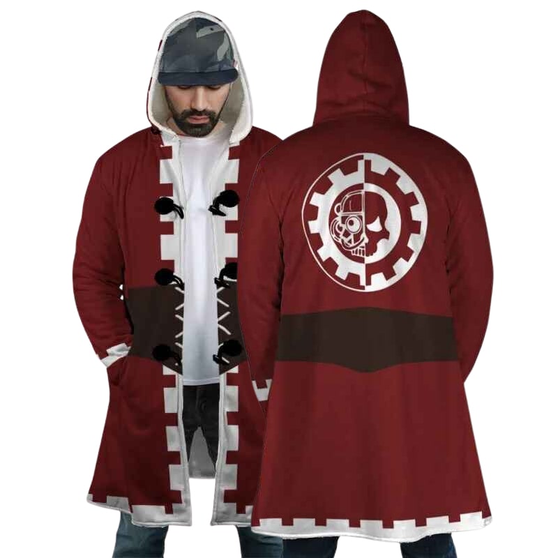 Tech Priest Hooded Dream Cloak Coat