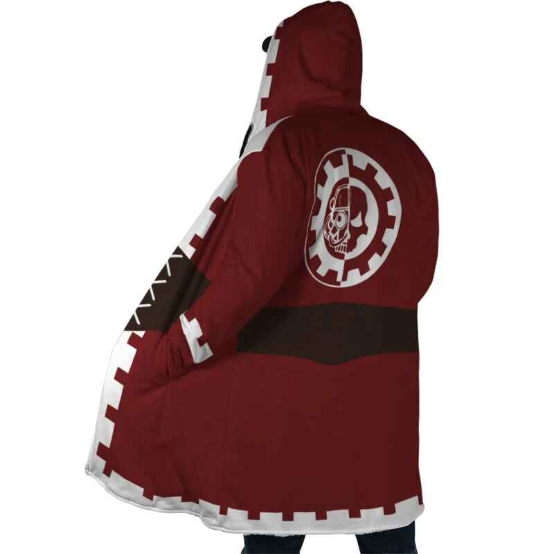Tech Priest Hooded Dream Cloak Coat