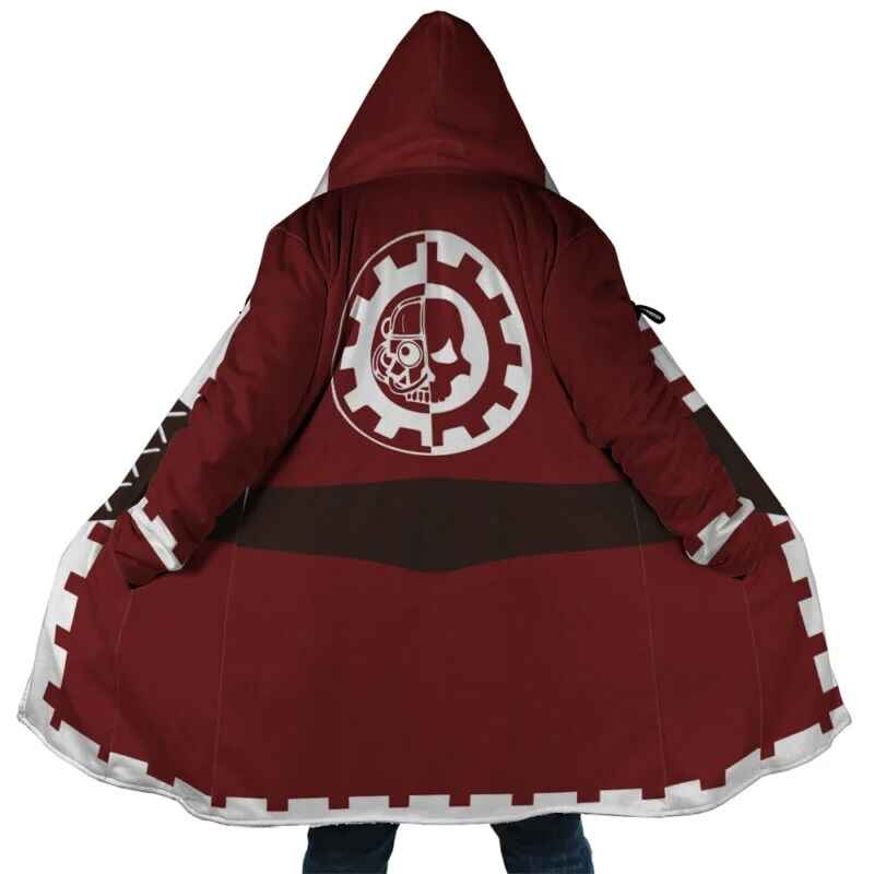 Tech Priest Hooded Dream Cloak Coat