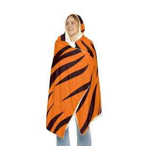 Tiger Skin Pattern Snuggle Blanket