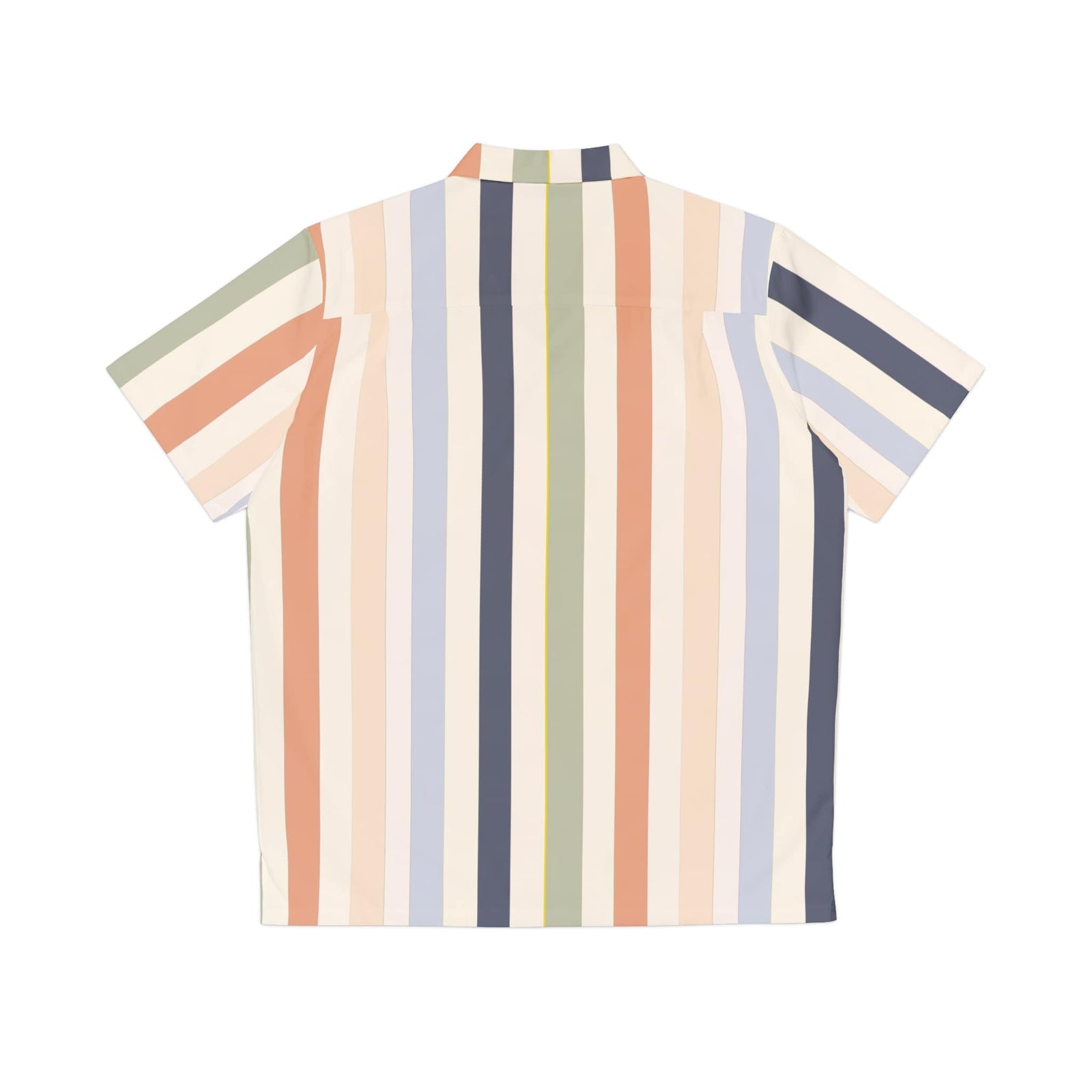 Joy Stripes Pattern Hawaiian Shirt