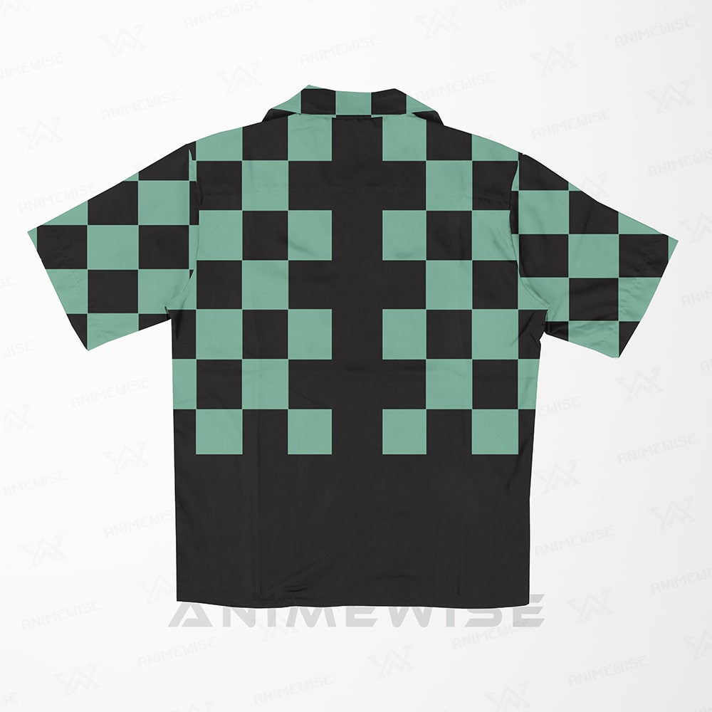 DS New Check Pattern Hawaiian Shirt