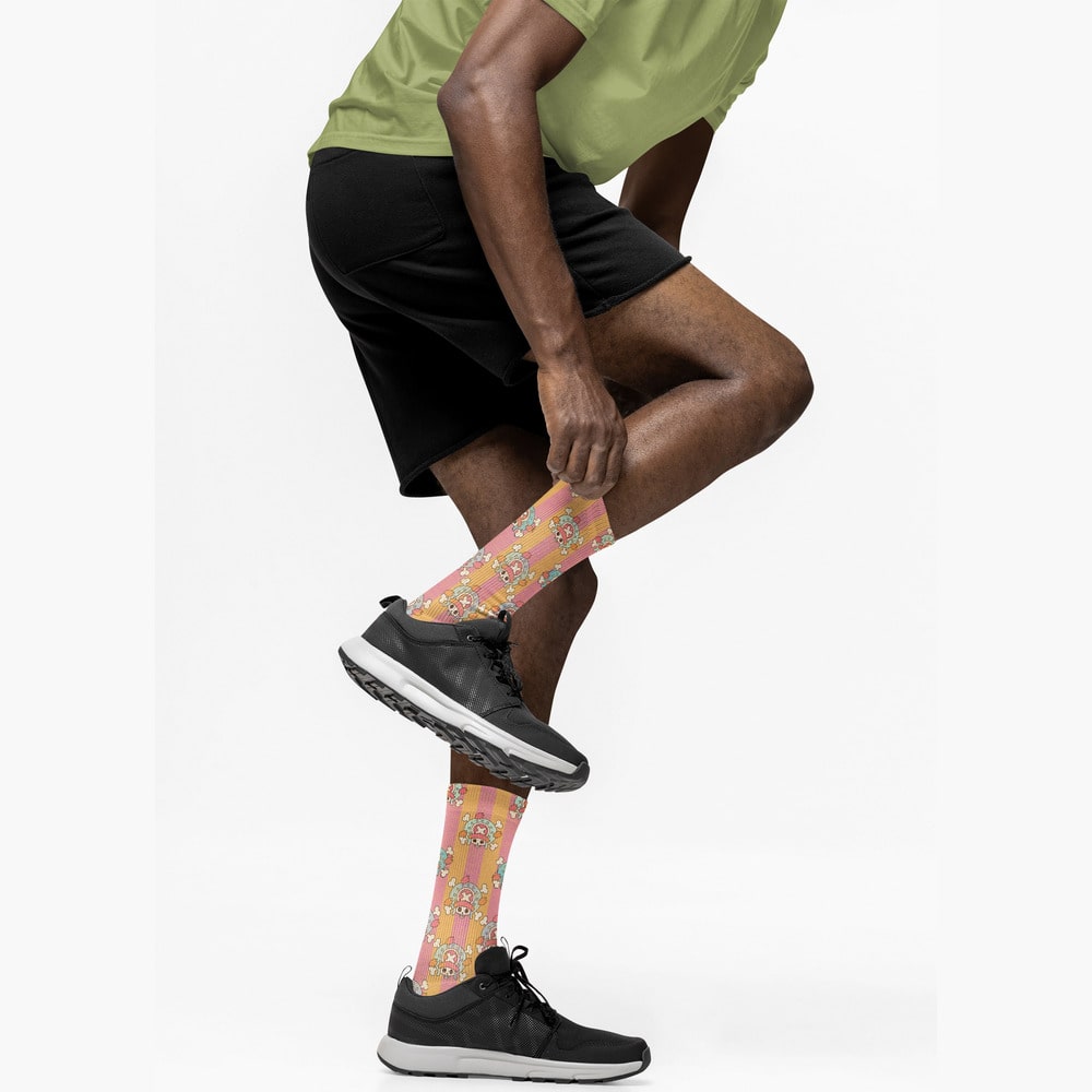 Tony Tony Chopper OP Pattern Socks