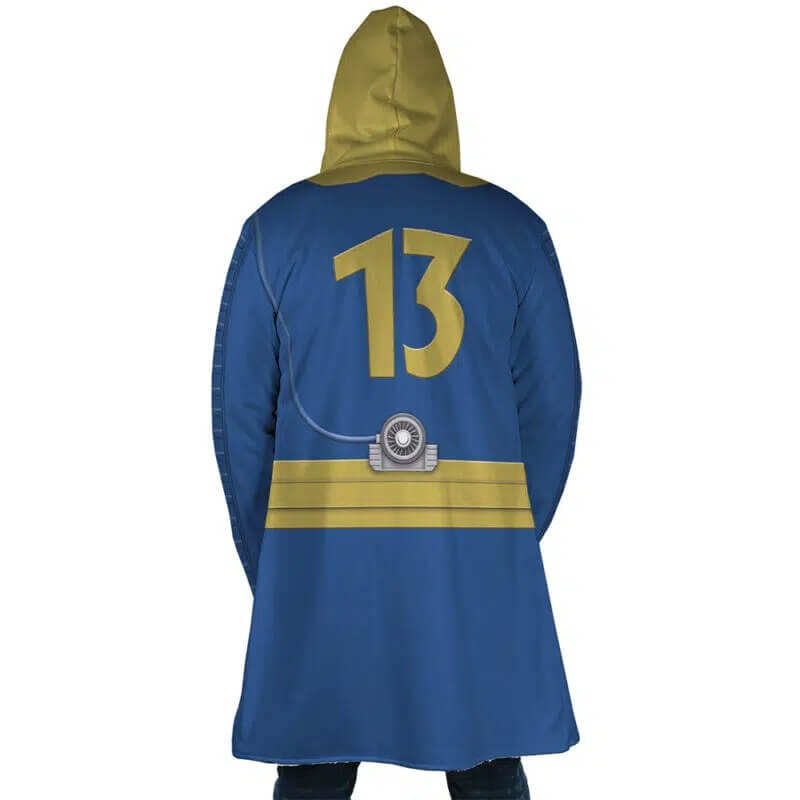 Vault Dweller Fallout Hooded Dream Cloak Coat