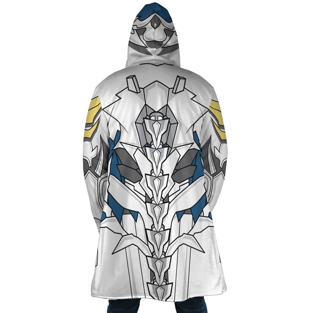 DxD White Dragon Emperors Hooded Cloak Coat