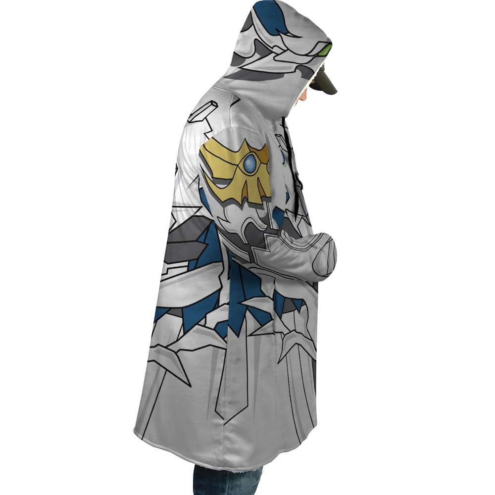 DxD White Dragon Emperors Hooded Cloak Coat