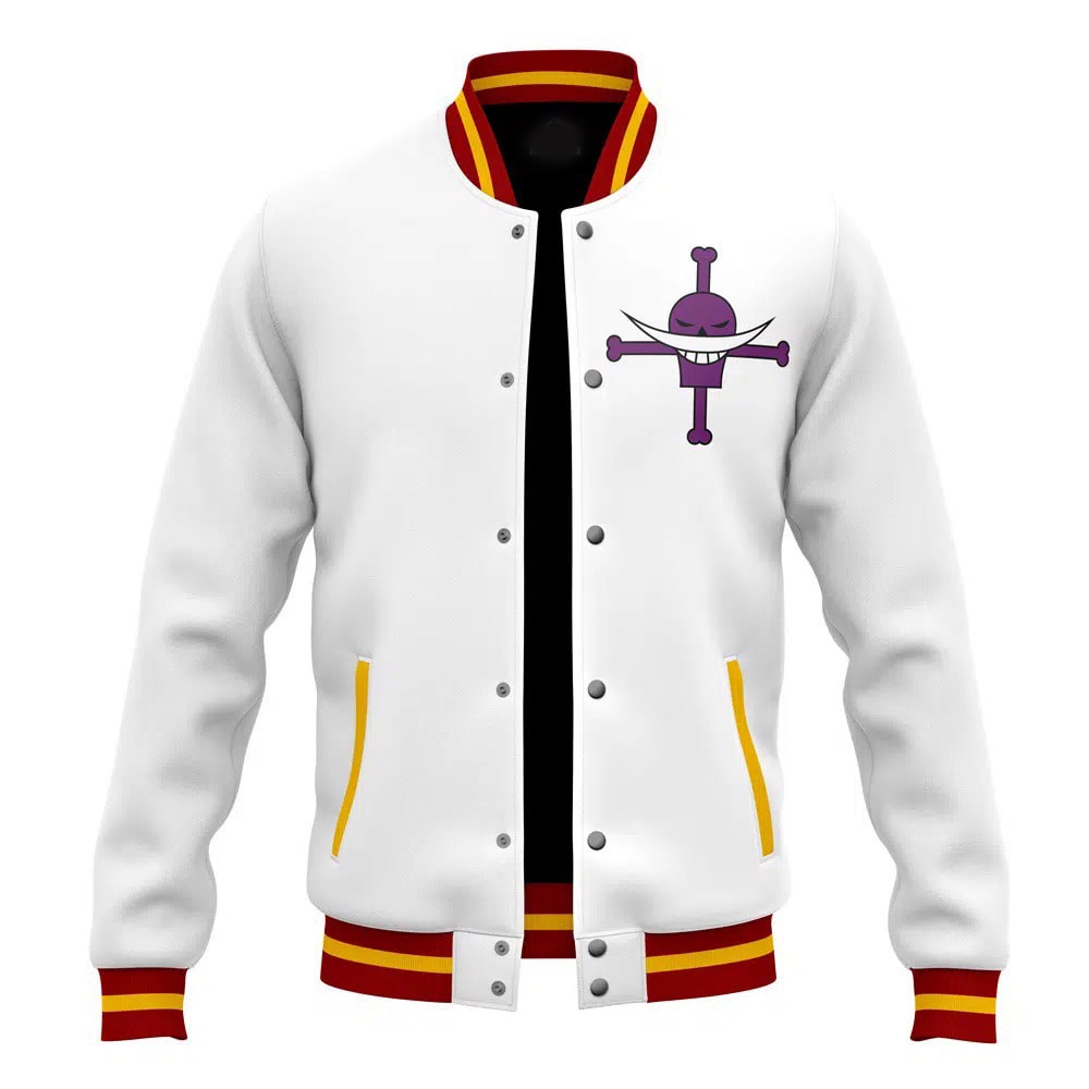 Whitebeared OP Varsity Jacket