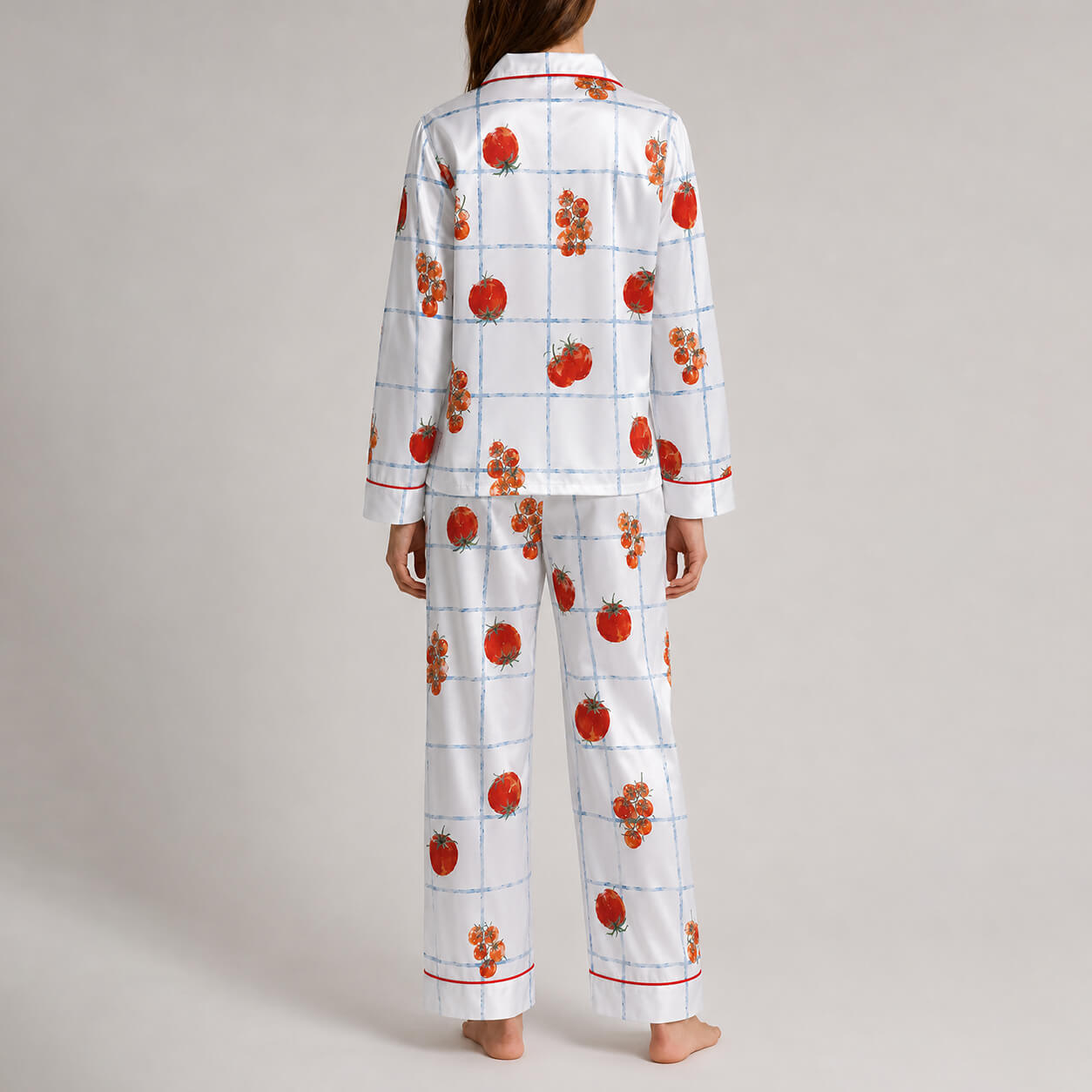 Women's Sweet Orchard Satin Pajama Set