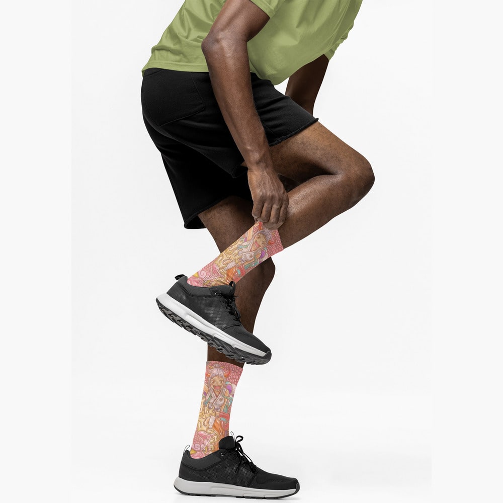 Yamato Luffy Wano OP Socks