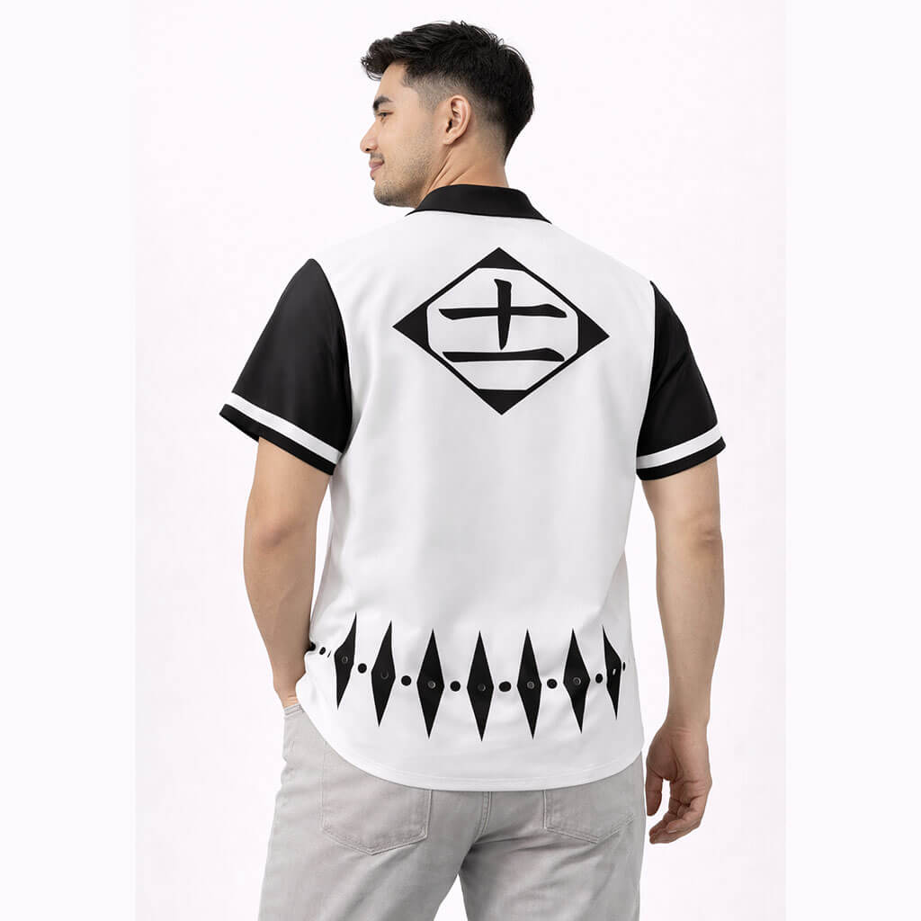 B-Kenpachi Button Up Hawaiian Shirt