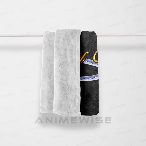 Zoro Death Reaper Look Blanket Anime Wise