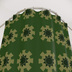 Zoro Kimono OP Pattern Shower Curtains