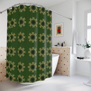 Zoro Kimono OP Pattern Shower Curtains