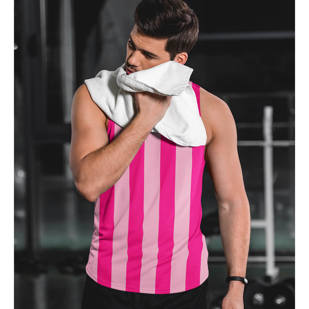 Jinx Arcane Stripes Pattern Tank Top