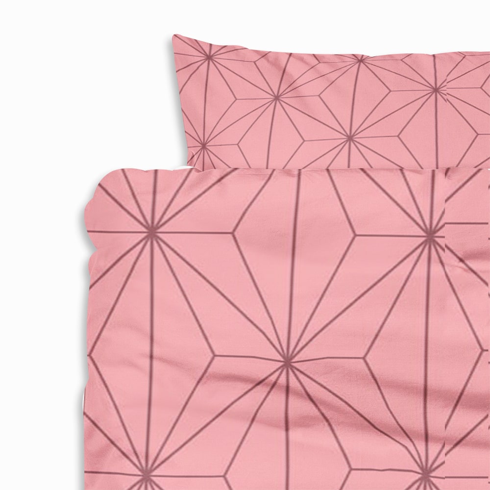 Nez Chan Demon Slaying Corps Pattern Comforter Set Bedding