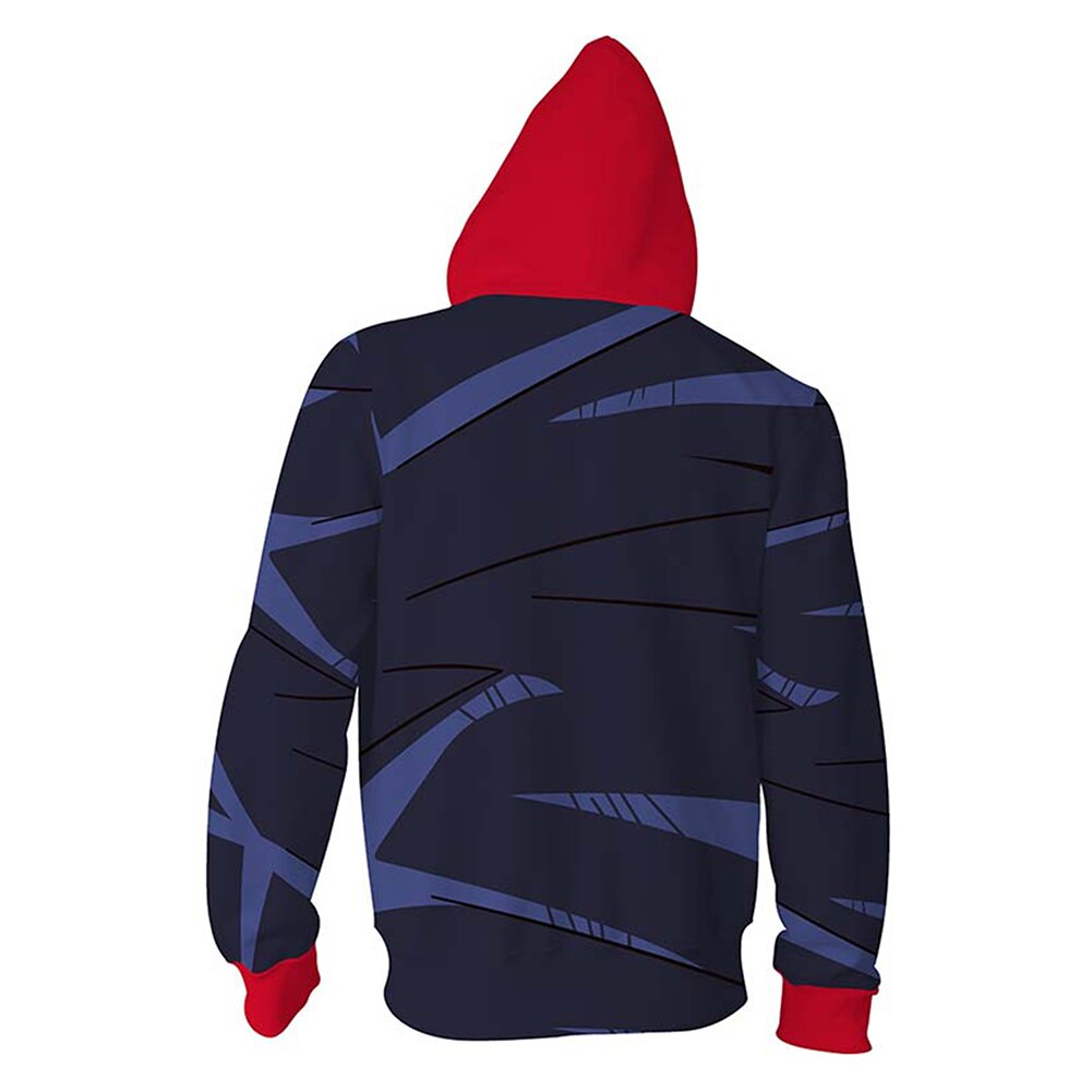 Yuji JJK Zip Up Hoodie