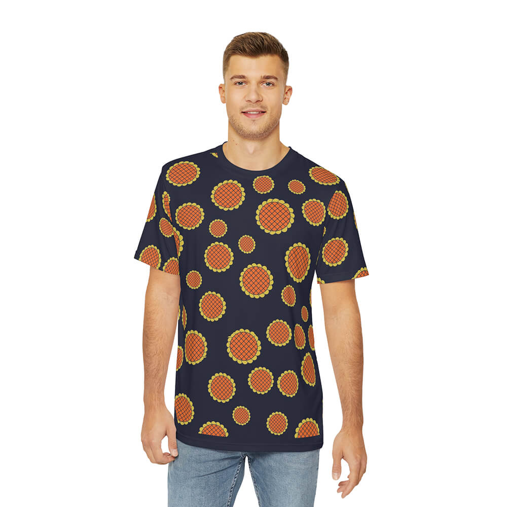 Luffy Dressrosa Arc OP Pattern T-Shirt