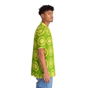 Nami Stampede Pattern Hawaiian Shirt