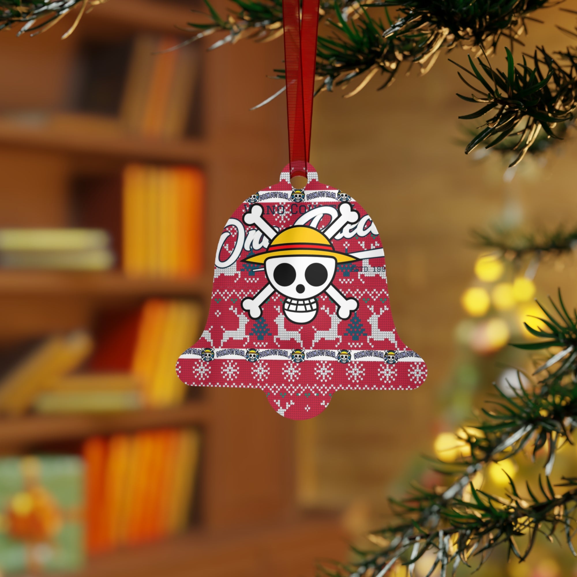 Mugivara Jolly Roger Metal Ornaments