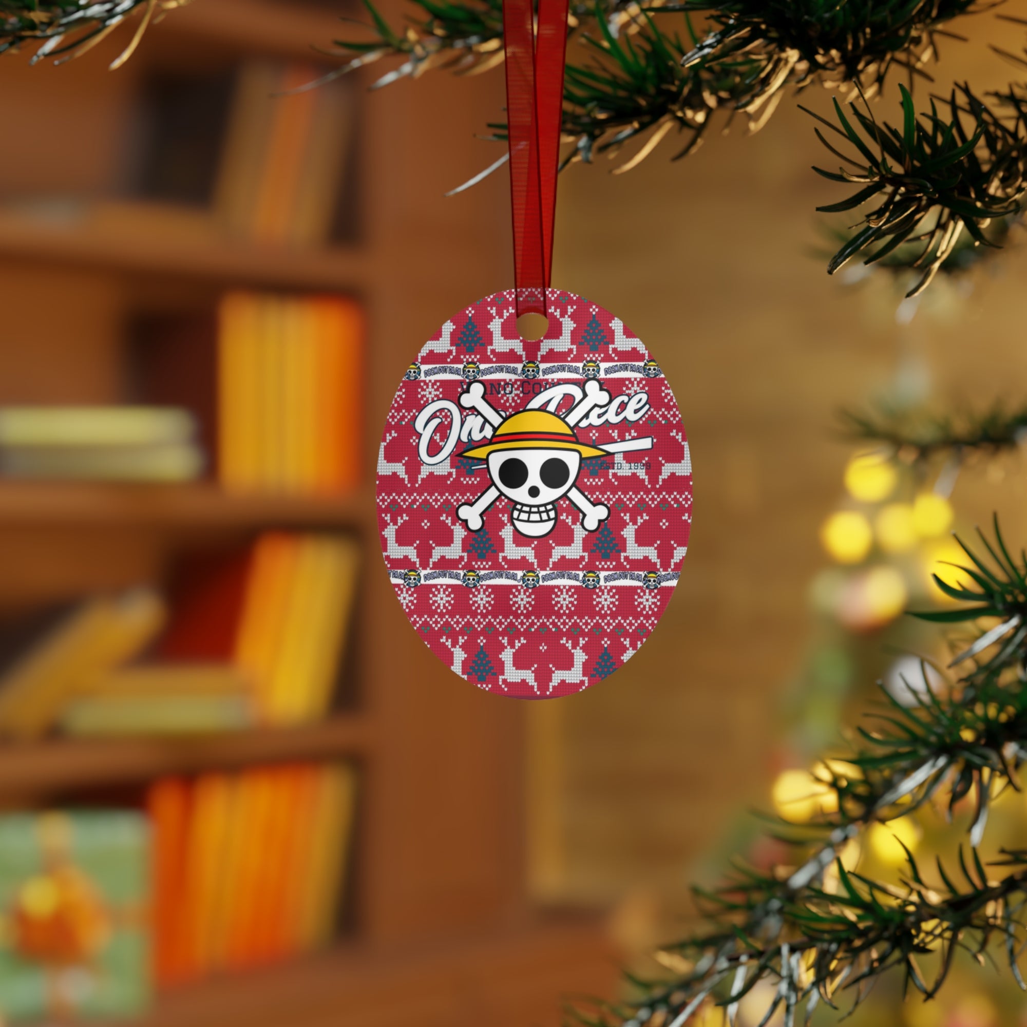 Mugivara Jolly Roger Metal Ornaments