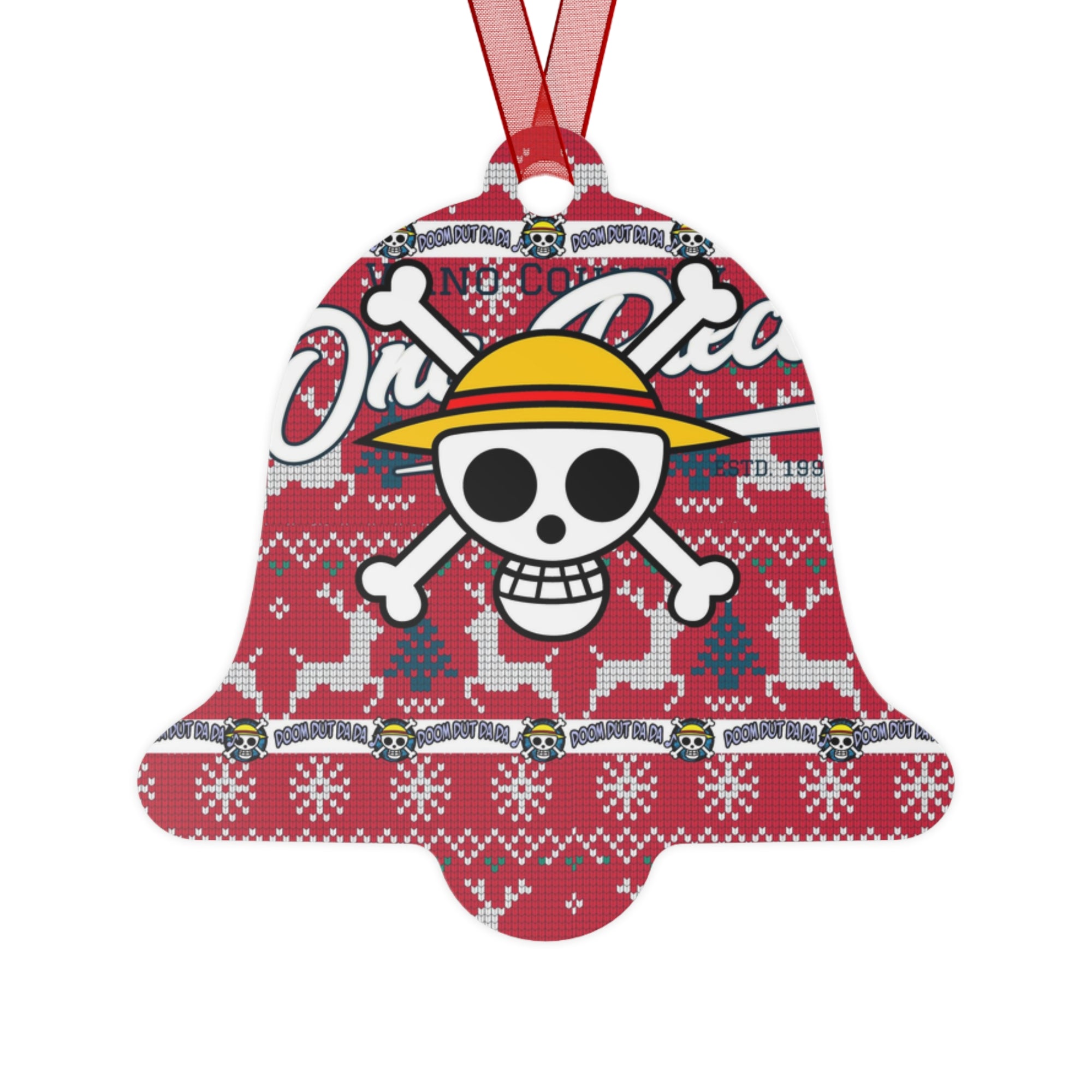 Mugivara Jolly Roger Metal Ornaments