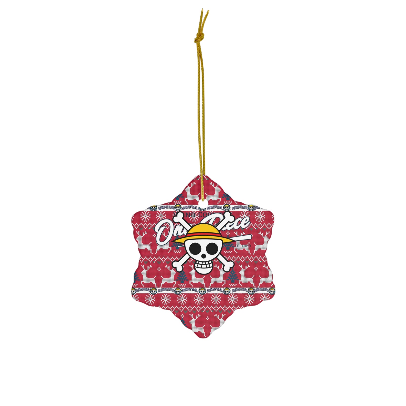 Mugivara Jolly Roger Ceramic Ornament