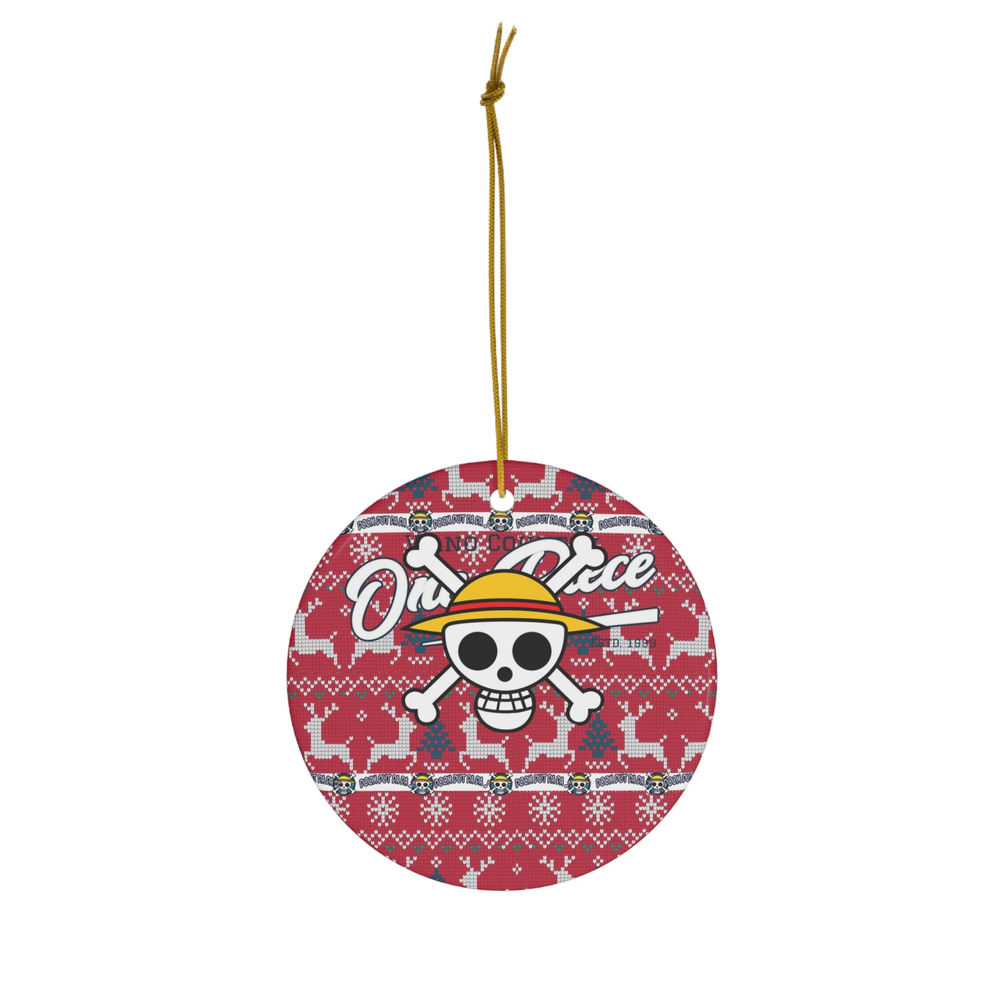 Mugivara Jolly Roger Ceramic Ornament