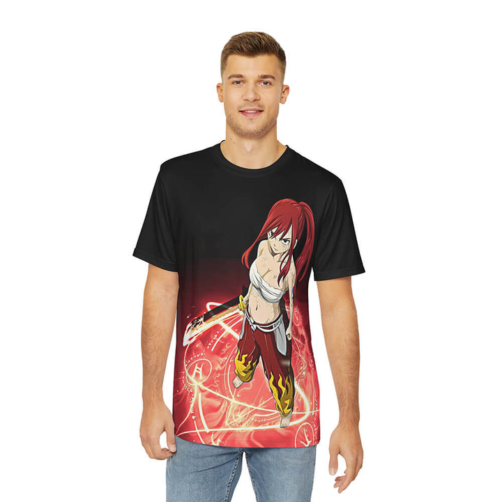 Erza scarlet Clear Heart Fairy Tail T-Shirt