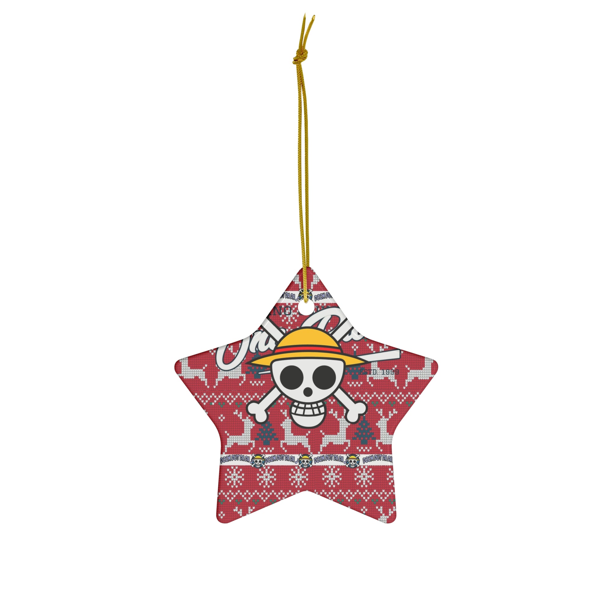 Mugivara Jolly Roger Ceramic Ornament